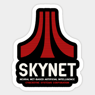Skynet arcade Sticker